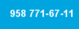 958 771-67-11 958 771-67-11